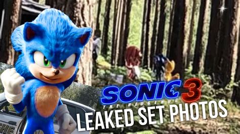 Sonic 3 Movie Photos Leak As GUN Vehicles。